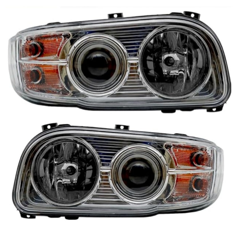 2008–2018 Peterbilt 388/389 Headlight Assembly, Halogen with LED Strip, Left/Right