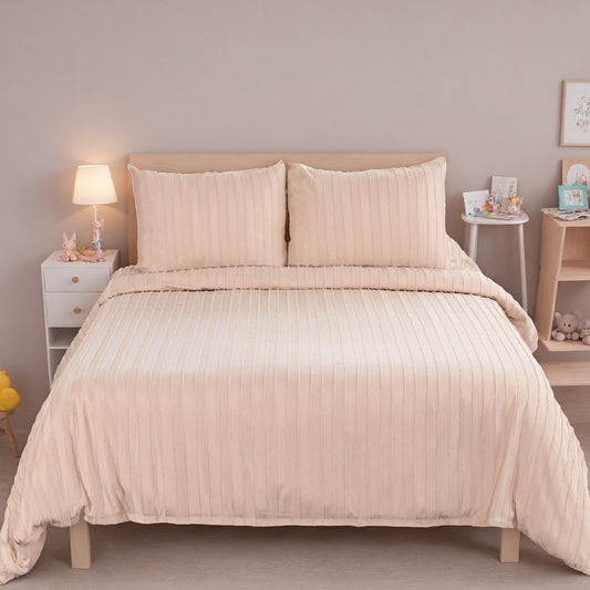 Polyester Microfiber Quilt Cover And Pillowcase