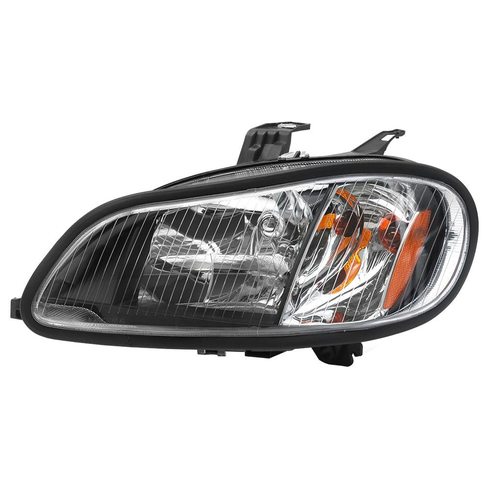 Headlight Assembly Compatible with Freightliner M2 2004–2013 – Left Driver Side – Black