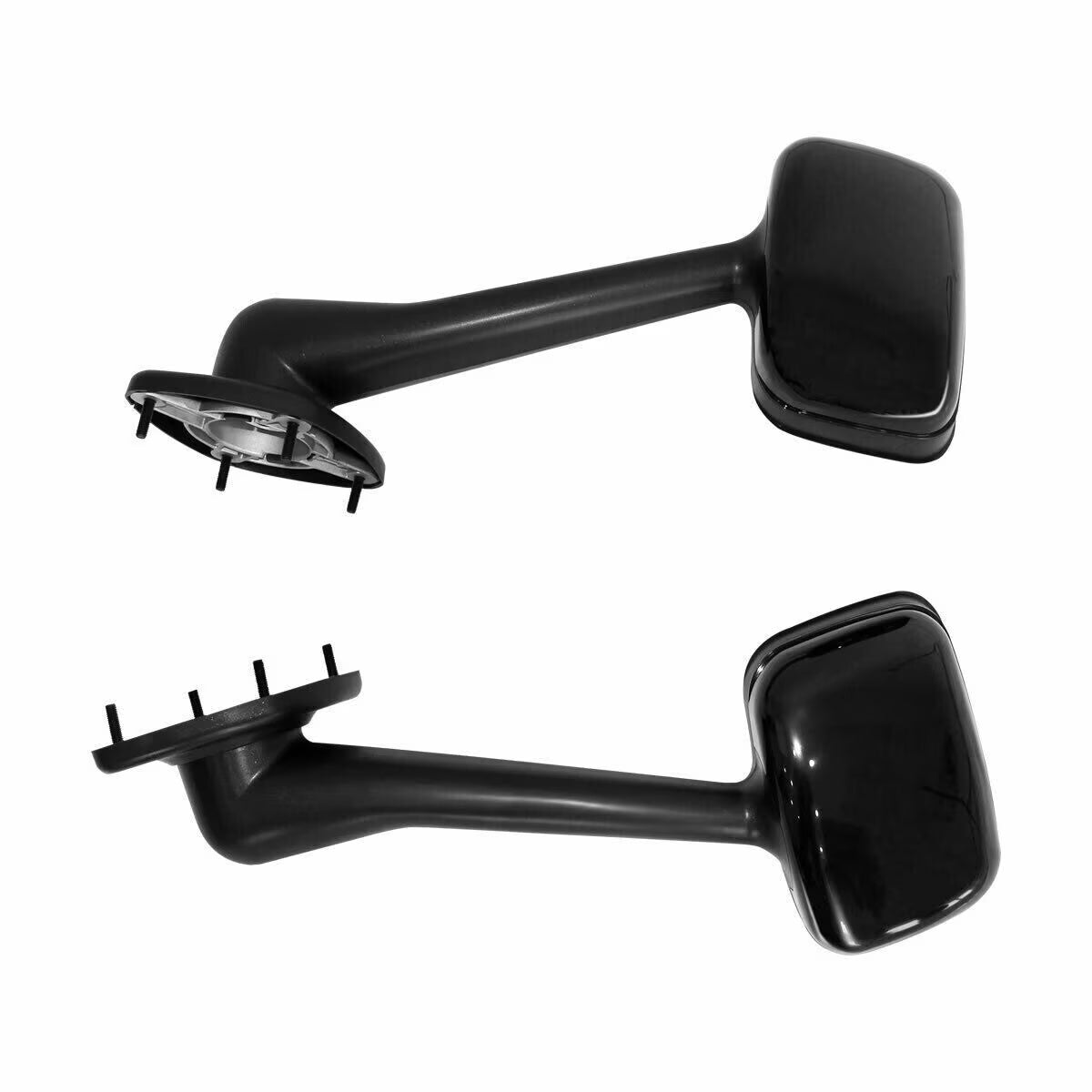 2PCS Hood Mirrors Compatible with Freightliner Cascadia 2008-2016 – Driver & Passenger Side, Black Replacement Set