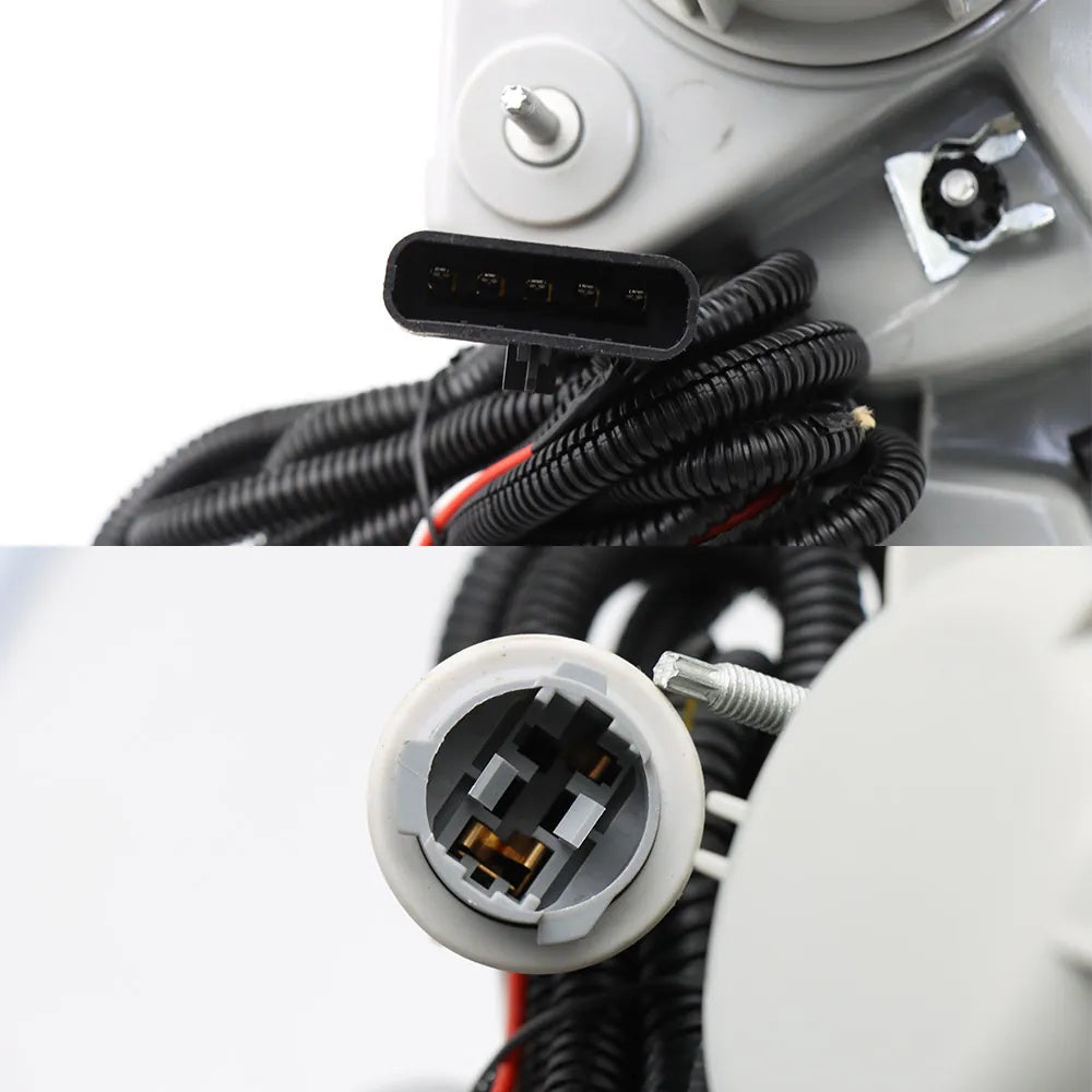 Pair Headlight Assembly Fit for International Durastar 4200 4300 4400 4900 (2002-2018) – Left & Right Replacement Lamps