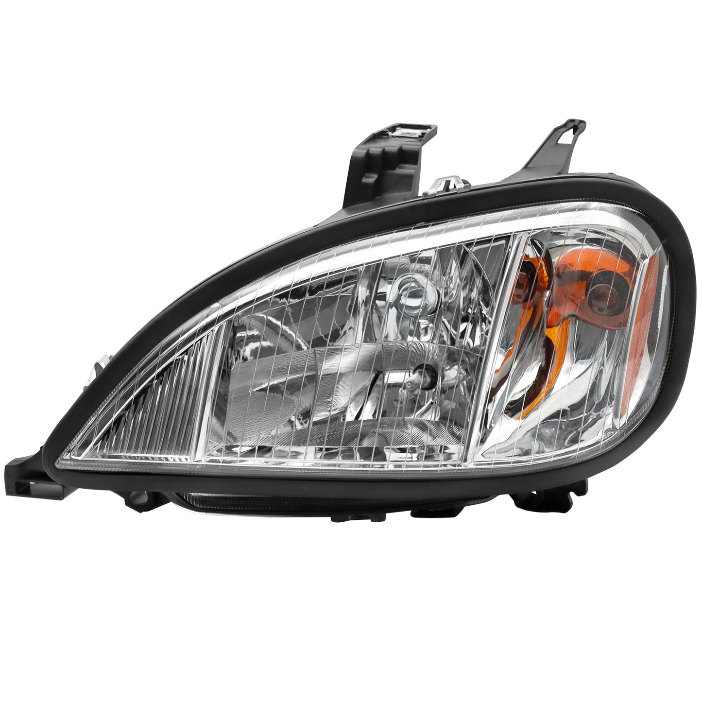 Freightliner Headlight Assembly, Fits 2004-2017, White Housing, Set of