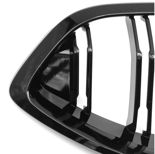 Front Kidney Grille Replacement for BMW 8 Series G14 G15 G16 840i M850i – With Camera Hole – Black