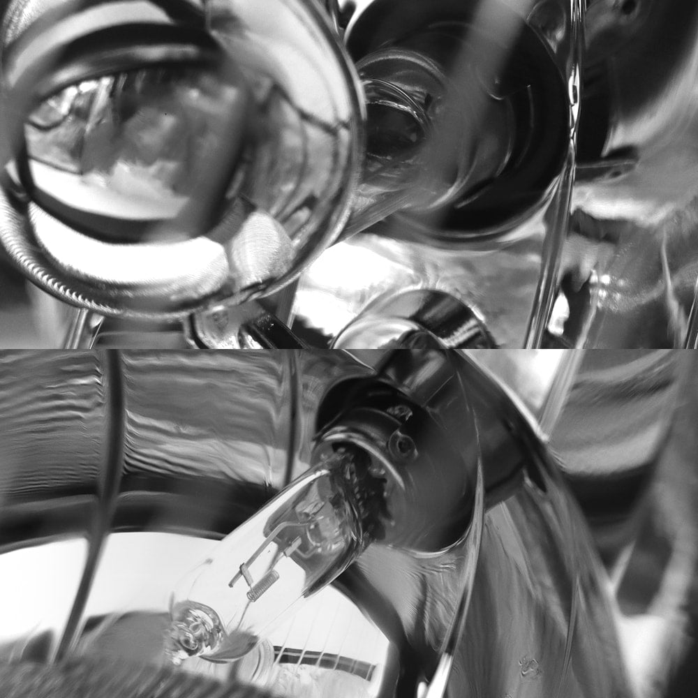 Headlights Assembly Fit For 2004-2017 Freightliner Columbia, Black Housing And Amber Reflector Headlamps, Left And Right Pair Set, Including Halogen Bulbs