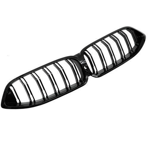 Front Kidney Grille Replacement for BMW 8 Series G14 G15 G16 840i M850i – With Camera Hole – Black