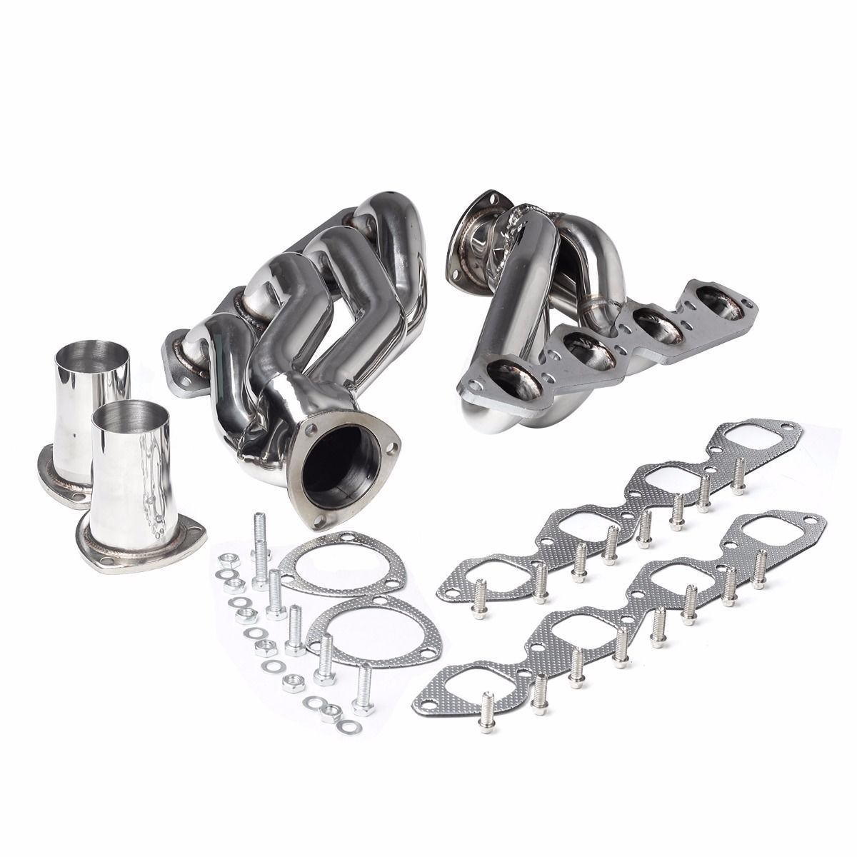 Exhaust Shorty Manifold Headers For Chevy Big Block 396 402 427 454 502  .