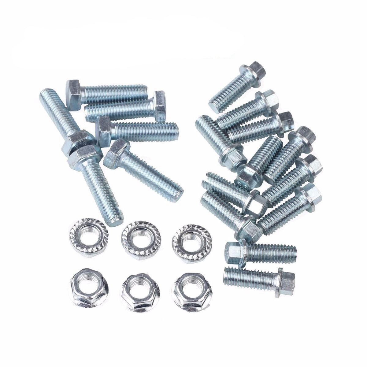 Exhaust Header For Chevy Small Block SB V8 262 265 283 305 327 350 400 .