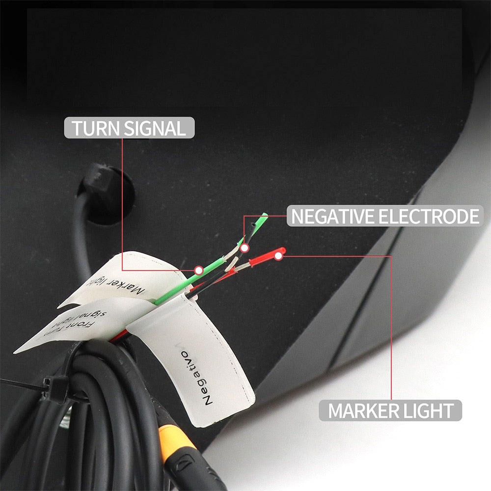 Chrome Hood Mirrors with Turn Signal Light, Compatible with Volvo VNL 2000–2015 — Left & Right Pair