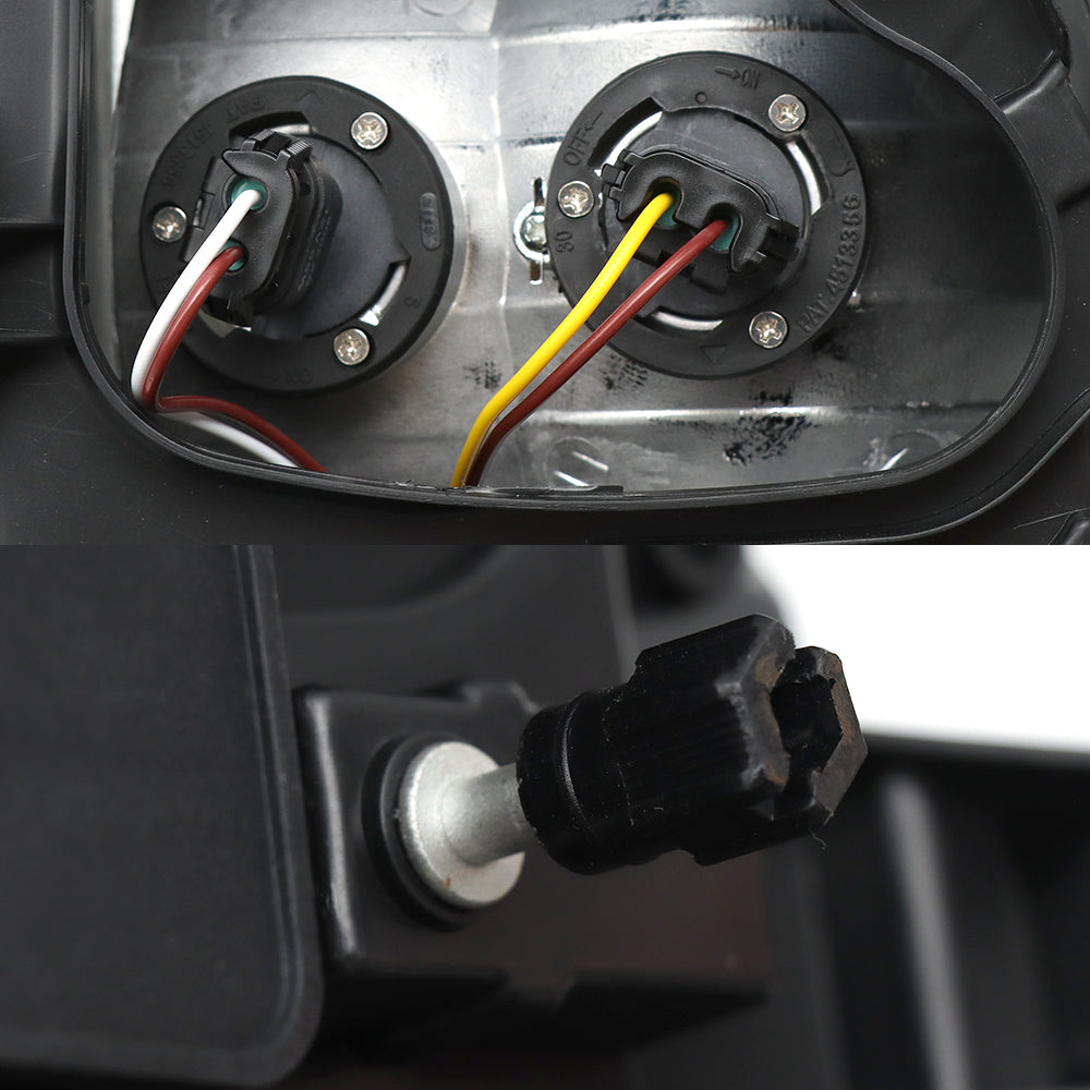 Passenger Side Front Headlight Assembly with Halogen Bulb for 2003-2018 Freightliner M2 106