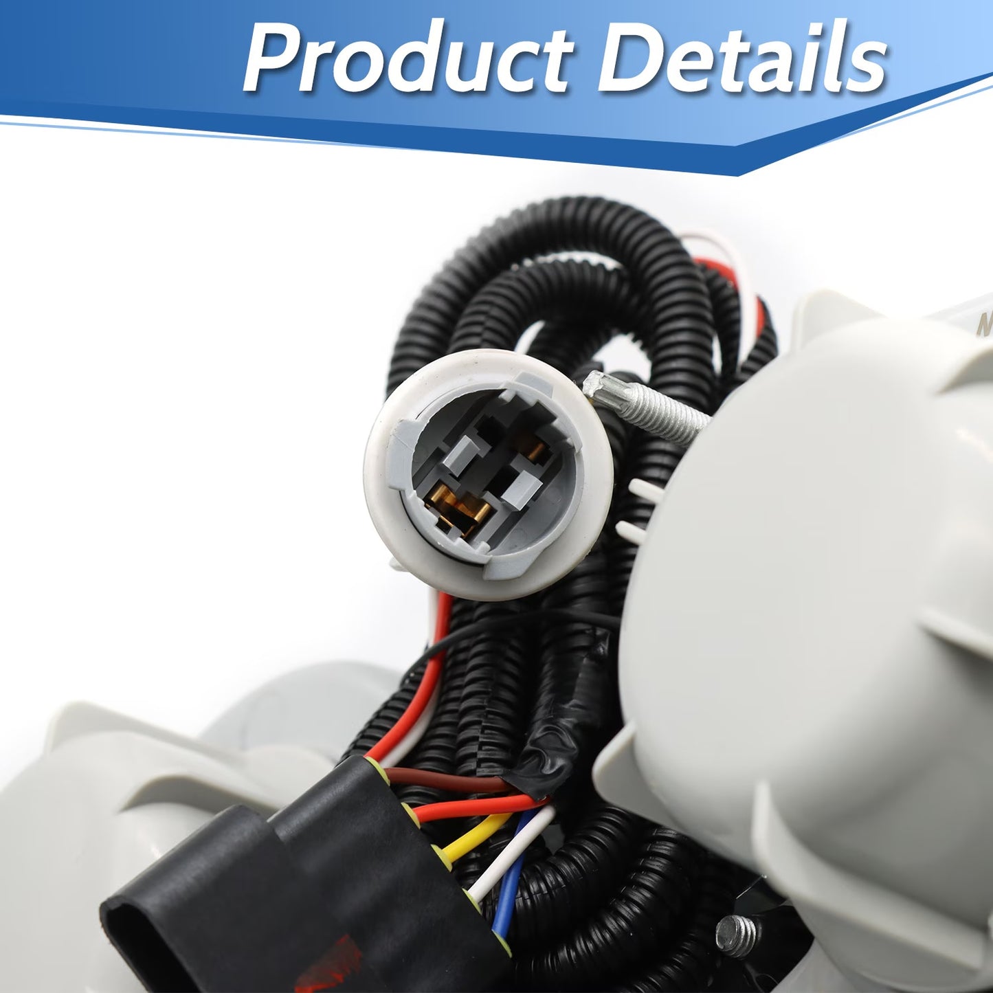 H
Front Headlight Assembly Set (Driver & Passenger Side) – High-Quality Replacement