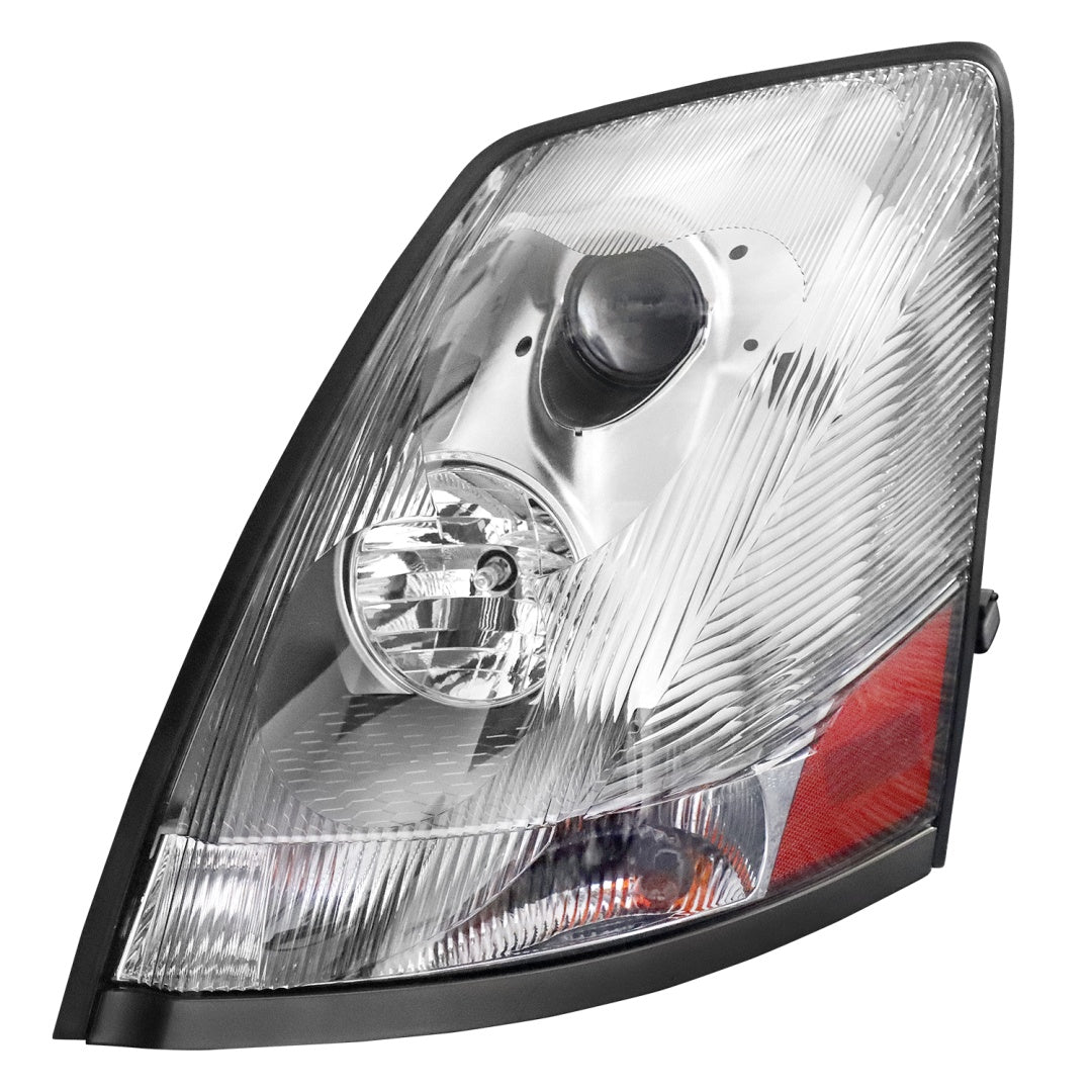 For 2004-2017 Volvo Vnl Headlamp Halogen Assembly White