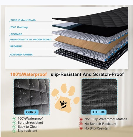 Dog Car Seat For Large Small Dogs Back Seat ,Extender Hammock For Cars SUV Truck