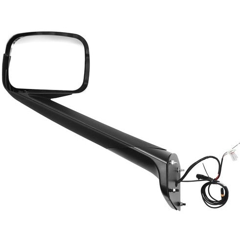 For Freightliner Cascadia 2018–2024 | Pair Chrome Heated Hood Mirror with LED Turn Signal