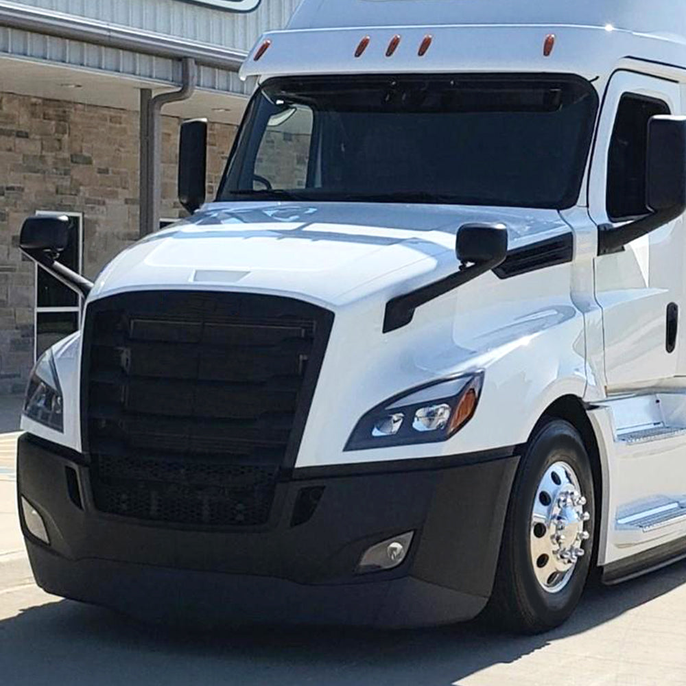 Black Hood Mirror Heated For Freightliner Cascadia 2018, Driver -LH-Side