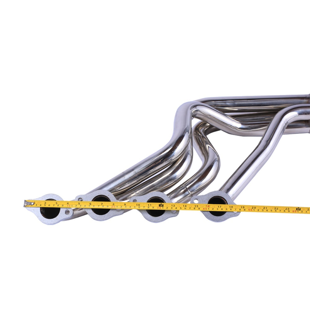 Exhaust Manifold Headers1972 BBC 396 427 Chevelle Camaro Silver  . For Chevy 1968-