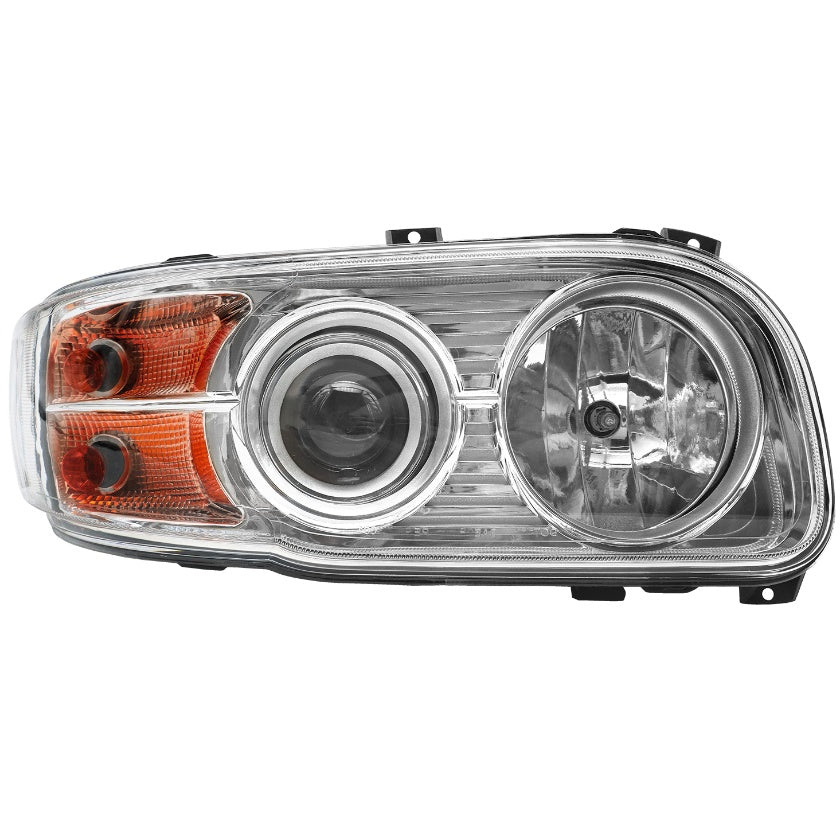 2008–2018 Peterbilt 388/389 Headlight Assembly, Halogen with LED Strip, Left/Right