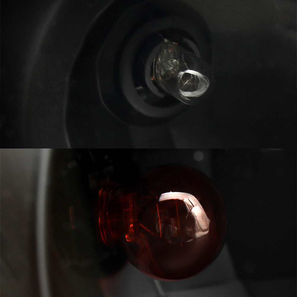 Black Passenger Headlight Assembly for Kenworth T680 2013-2021 (Includes Bulbs