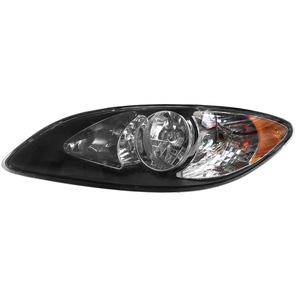 Headlight Assembly Fit For 2008-2016 International ProStar, Halogen Headlamp, Left Driver Side, Black