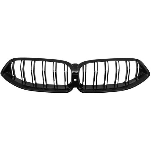 Front Kidney Grille Replacement for BMW 8 Series G14 G15 G16 840i M850i – With Camera Hole – Black