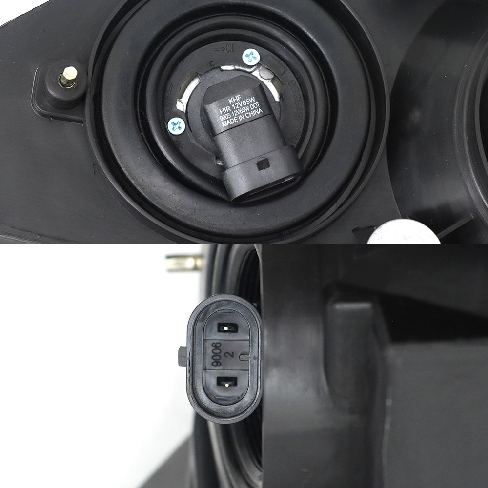 Headlight Assembly Fit For 2008-2016 International ProStar, Halogen Headlamp, Left Driver Side, Black