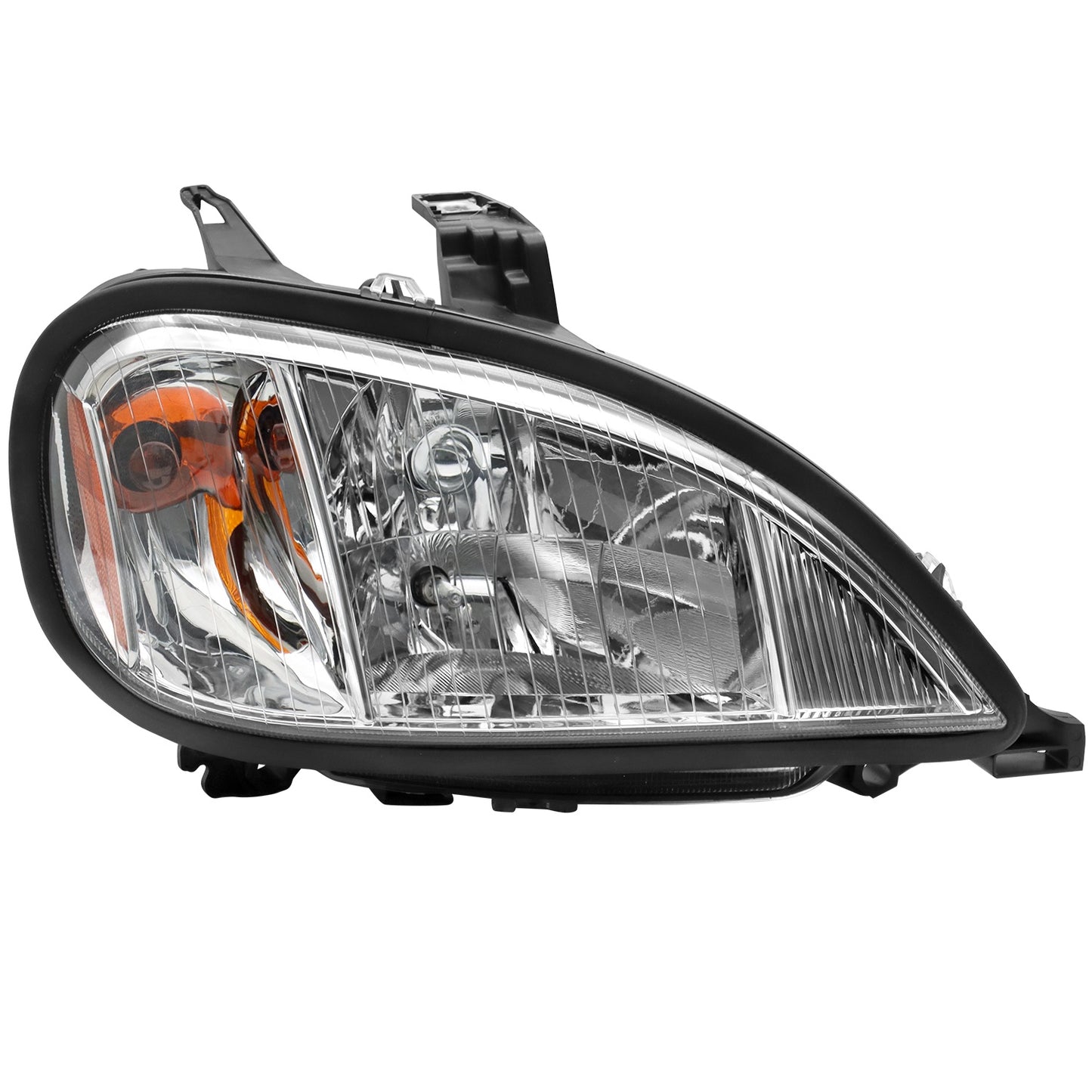 Freightliner Headlight Assembly, Fits 2004-2017, White Housing, Set of