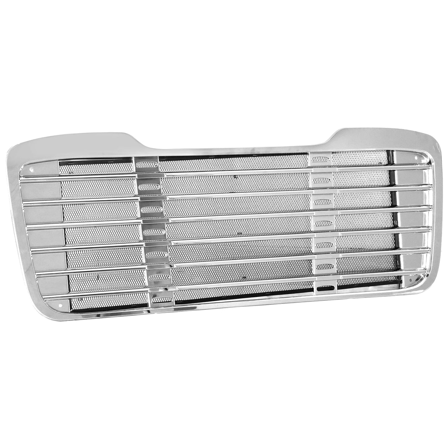 Chrome Front Grille Fit for Freightliner M2 (2003–2015) – With Bug Screen – Full Chrome-Plated Finish