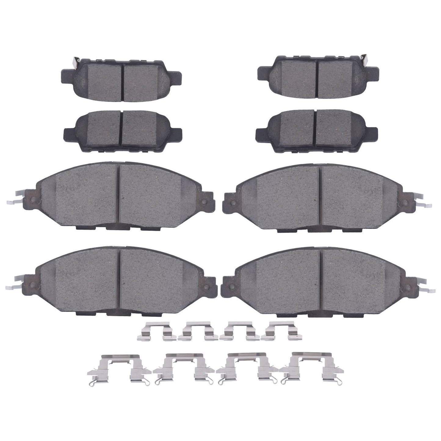 Front & Rear Ceramic Brake Pads For Infiniti JX35 QX60 Murano Pathfinder