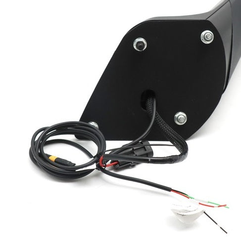 For Freightliner Cascadia 2018–2024 | Pair Chrome Heated Hood Mirror with LED Turn Signal