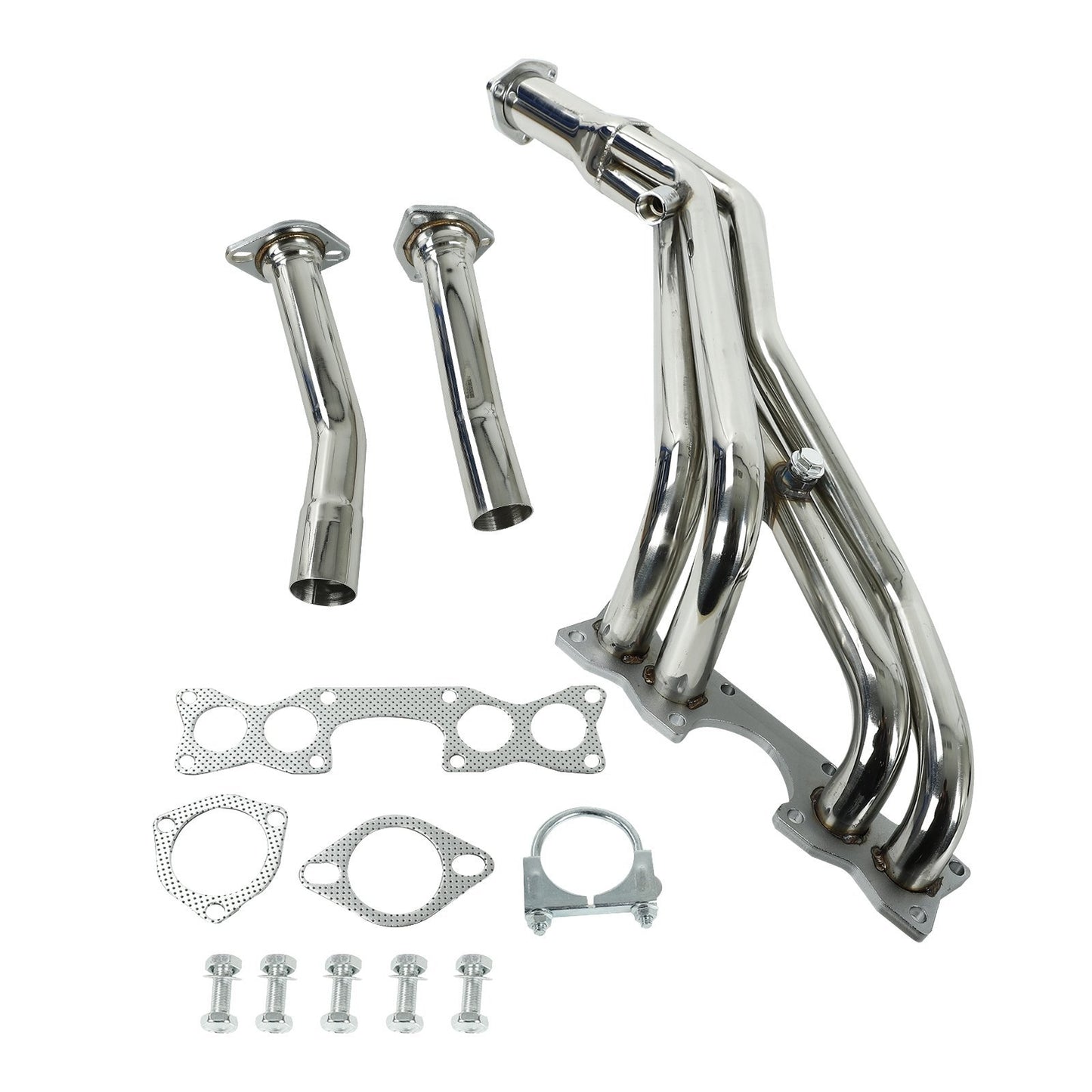 Front Exhaust Pipe Fits Nissan D21 Hardbody 1990–1995 Pickup Truck 2.4L 4WD