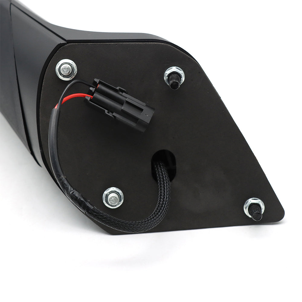 Black Hood Mirror Heated For Freightliner Cascadia 2018, Driver -LH-Side