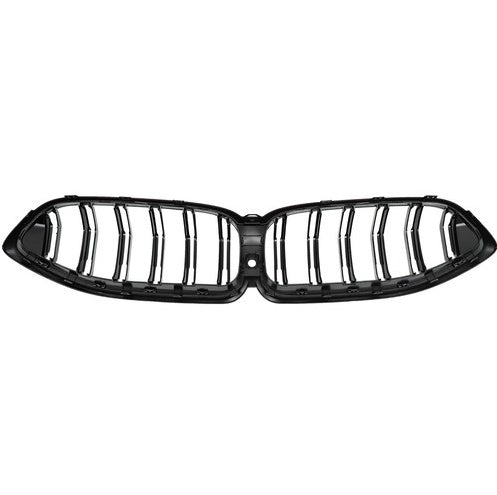 Front Kidney Grille Replacement for BMW 8 Series G14 G15 G16 840i M850i – With Camera Hole – Black