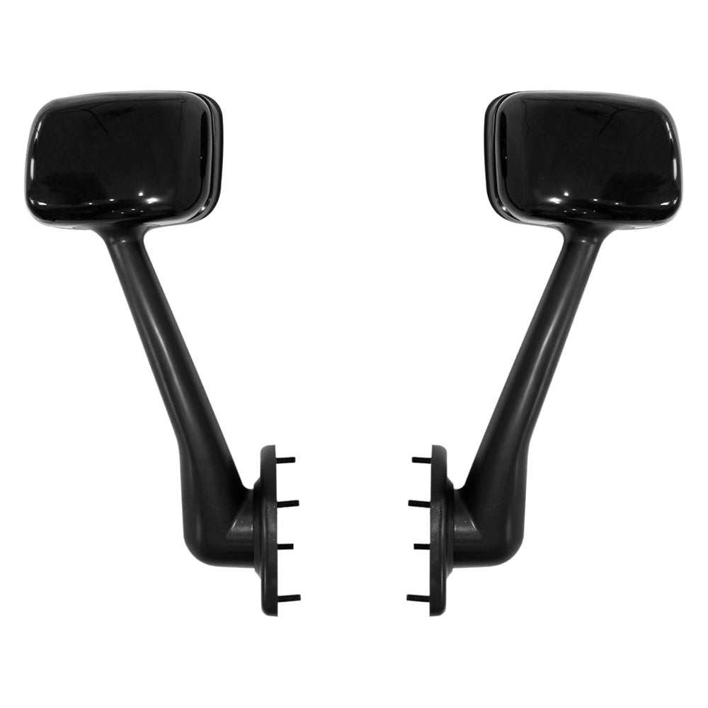 Pair Hood Mirrors for Freightliner Cascadia 2008–2016 – Left & Right, Black Replacement Set