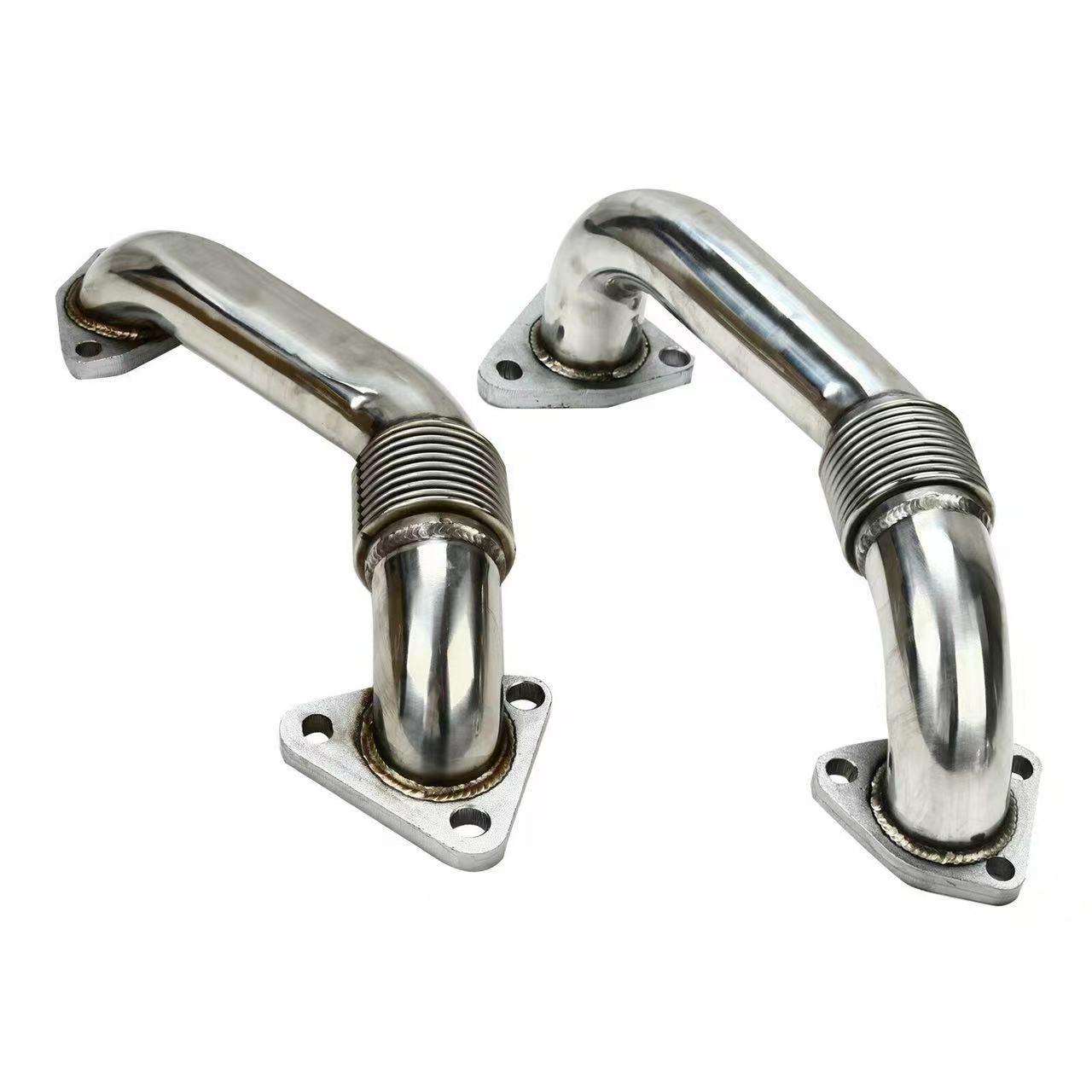 Exhaust Downpipe For Chevy 01-16 GMC Chevy 6.6L Duramax .