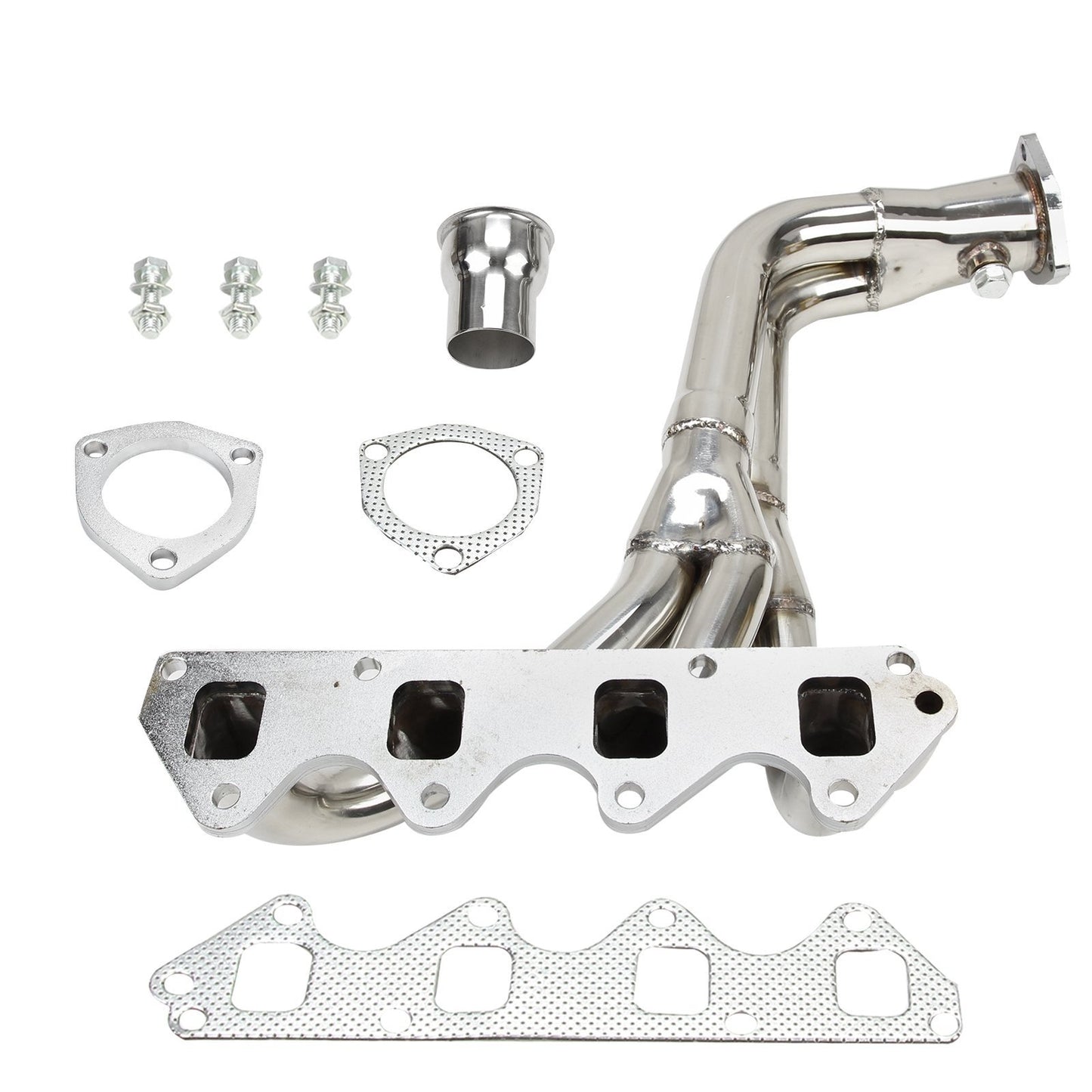 Stainless Steel Exhaust Header for 1989-1994 Geo Tracker 1.6L / 1985-1995 Suzuki Samurai 1.3L / 1989-1994 Suzuki Sidekick 1.6L