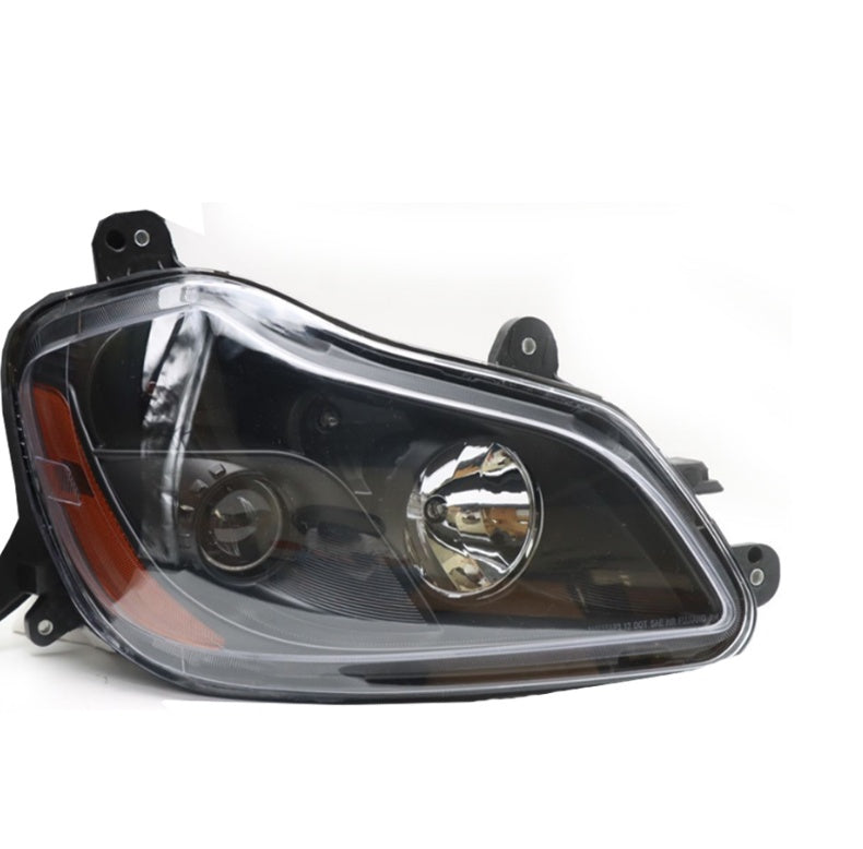 Front Headlight Assembly for Kenworth T680 (2013–2021), Halogen, With Bulb