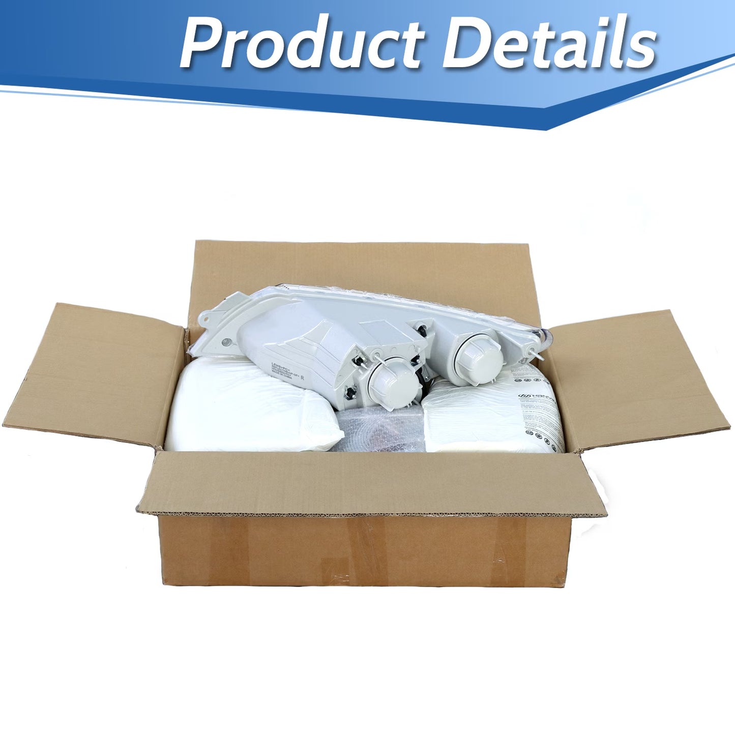 H
Front Headlight Assembly Set (Driver & Passenger Side) – High-Quality Replacement