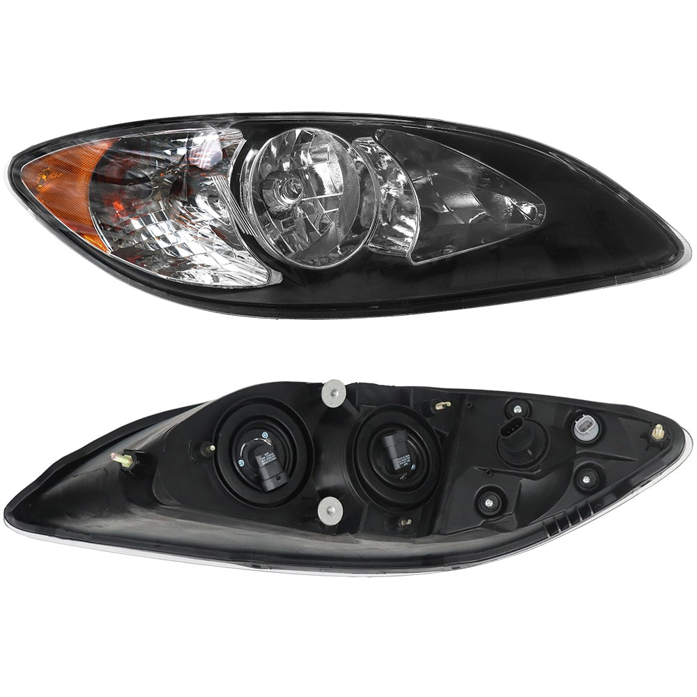 Headlight Assembly Fit For 2008-2016 International ProStar, Halogen Headlamp, Left Driver Side, Black