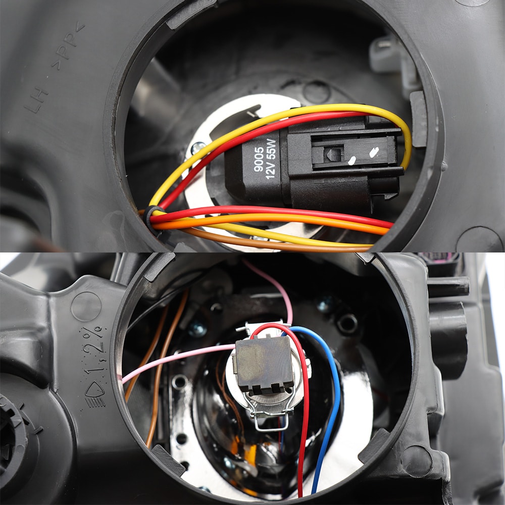 Left Headlight Assembly Fit For Kenworth T680 2013-2021, Driver Side White