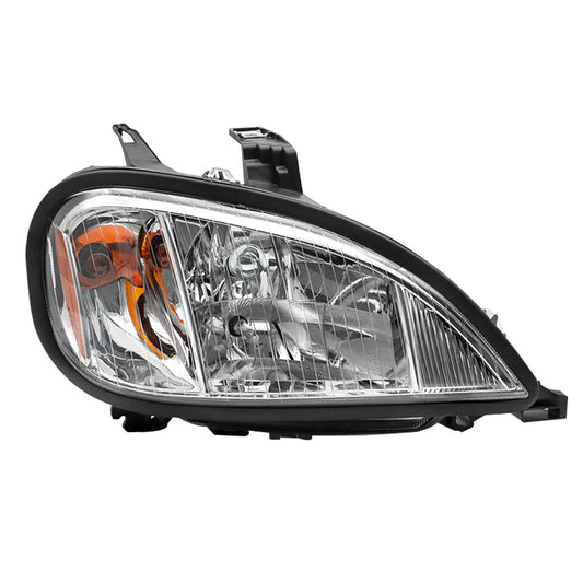 Chrome Halogen Headlight Assembly Compatible with Freightliner Columbia 2004–2017 – Passenger Side (Right