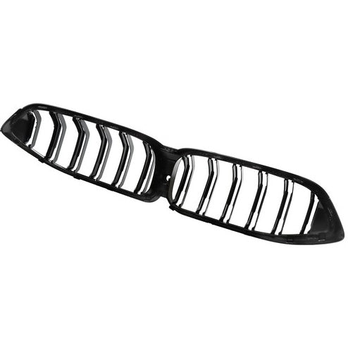 Front Kidney Grille Replacement for BMW 8 Series G14 G15 G16 840i M850i – With Camera Hole – Black
