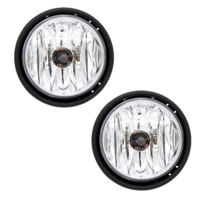 2PCS Fog Lights Lamps W Bulbs For Freightliner 00-10 Left & Right Pair