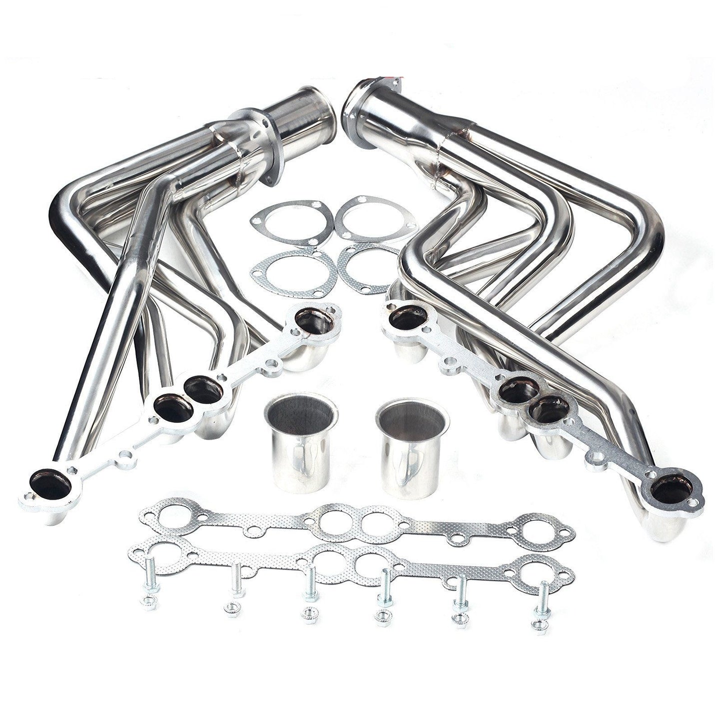 Exhaust Manifold Header for 1973–1985 Chevy GMC Small Block V8 | Long Tube 1-5/8” | 2WD/4WD