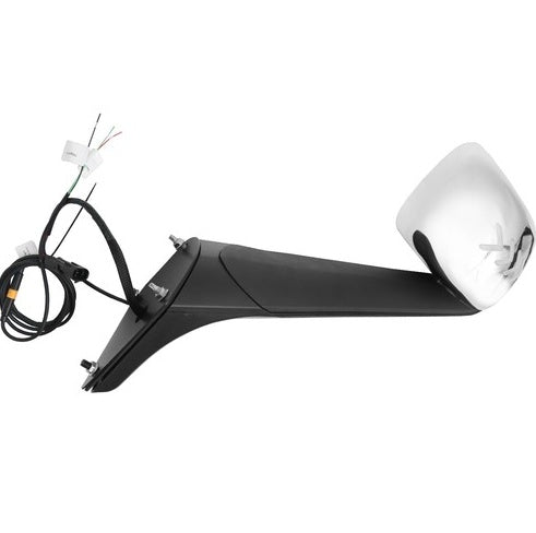 For Freightliner Cascadia 2018–2024 | Pair Chrome Heated Hood Mirror with LED Turn Signal