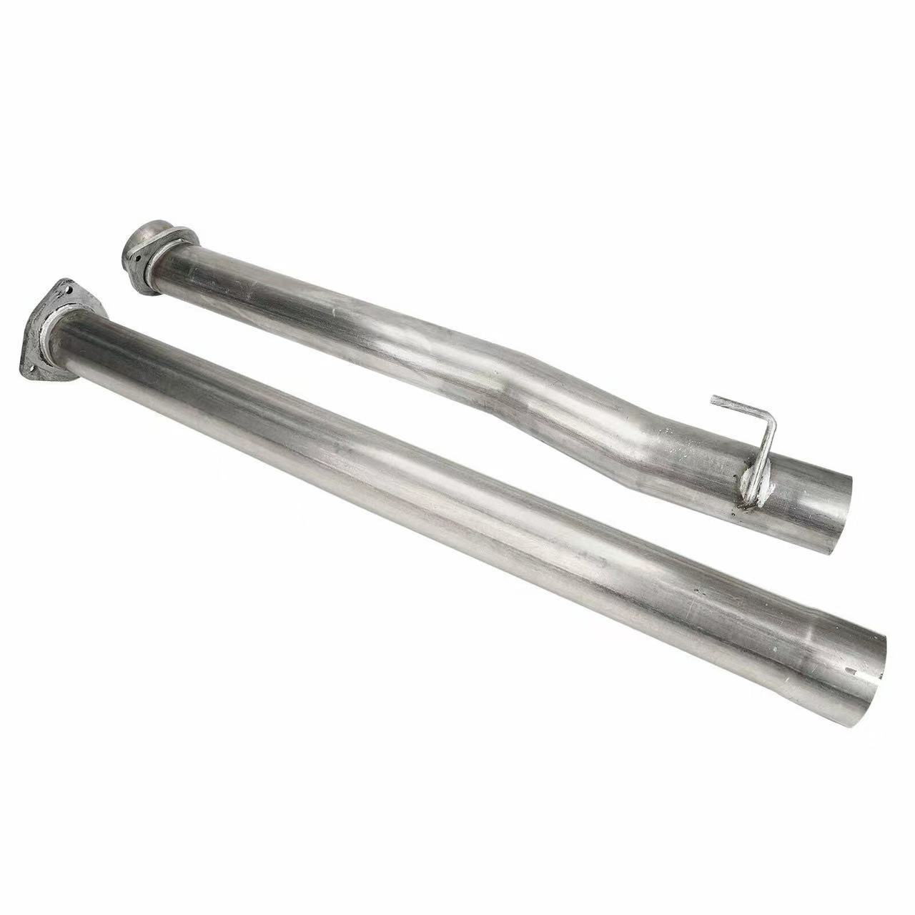 Muffler Delete Pipe Eliminator DPF Fit For Ford Super Duty 2011-17 6.7L Diesel Truck .