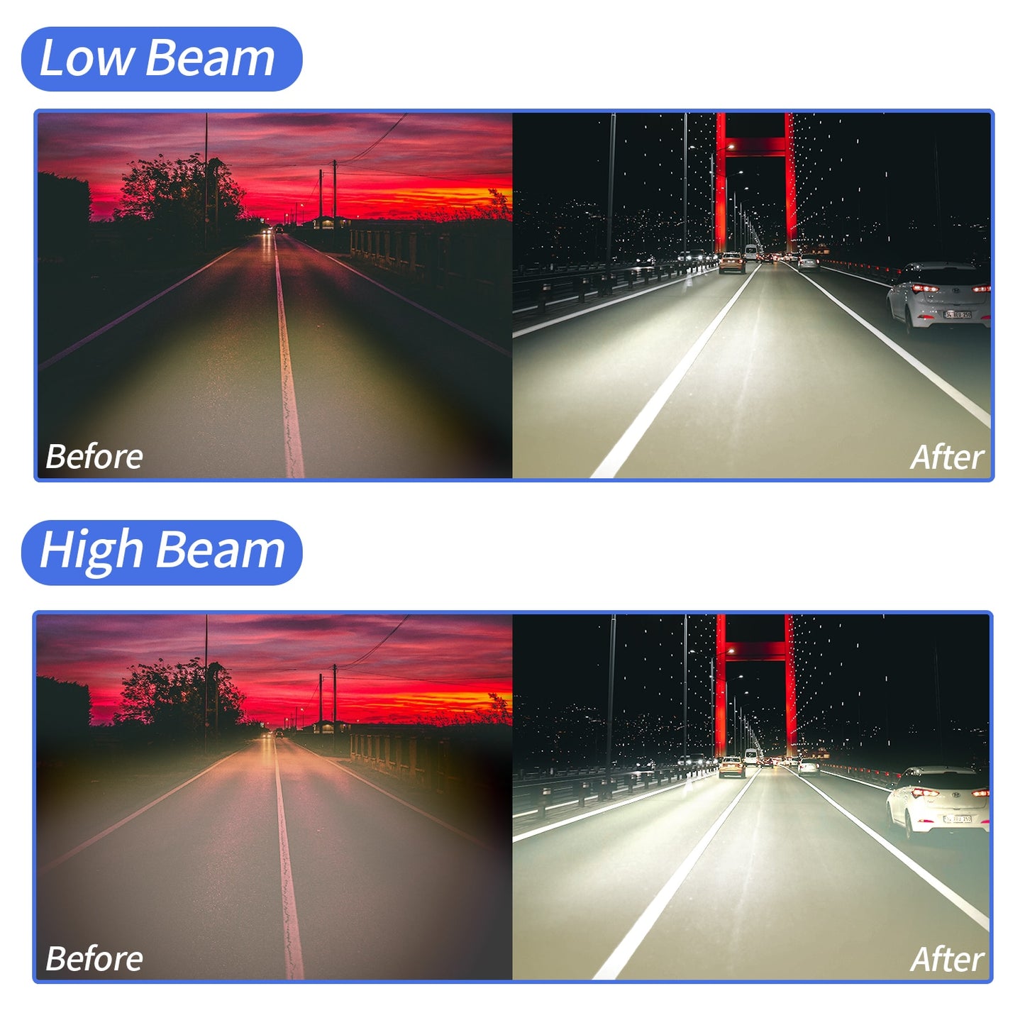 Headlight Assembly Compatible With 2004-2013 Freightliner M2, Headlamps Head Lights Lamp Assembly Left And Right Black