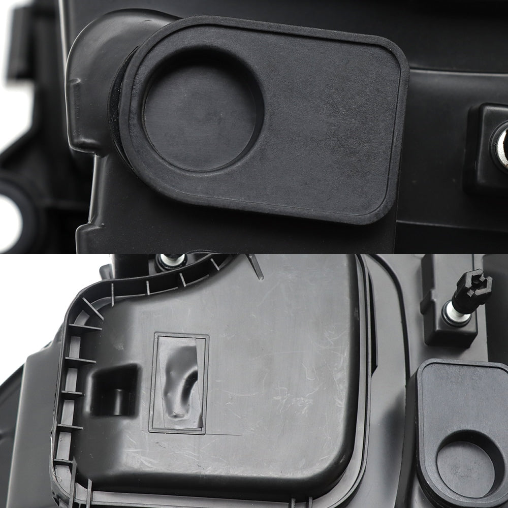 Headlight Assembly Compatible with Freightliner M2 2004–2013 – Left Driver Side – Black