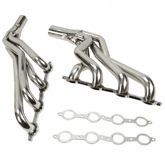 For 1967-1986 C10 LS LS1 LS2 LS3 LS6 Long Tube 1-3,4'Exhaust Header   .
